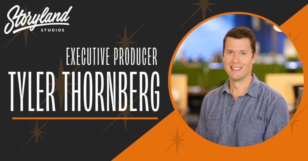 Executive Producer Tyler Thornberg brings a wealth of theatrical, film, TV, and themed entertainment expertise to the Storyland team. He’s a pro at taking projects from concept through completion, from themed attractions to experiential marketing campaigns. 