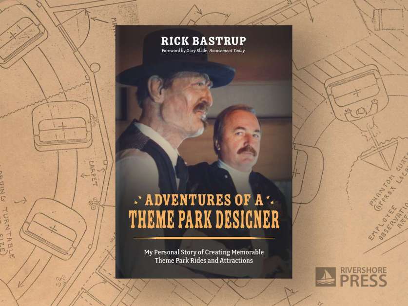 book by theme park designer on the various attractions he's created over the years